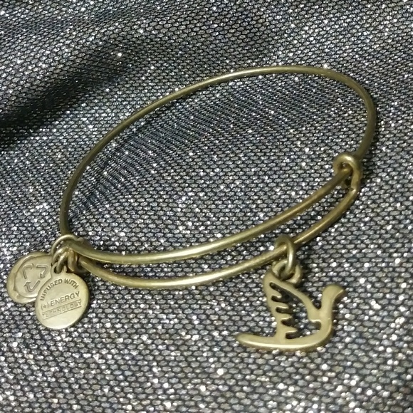 💖 Alex and Ani Sacred Dove Charm Bangle 💖 - Picture 2 of 2